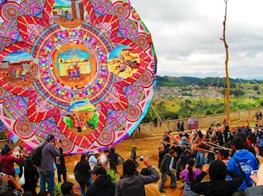 2 November: All Saints Day Kite Festival, Guatemala