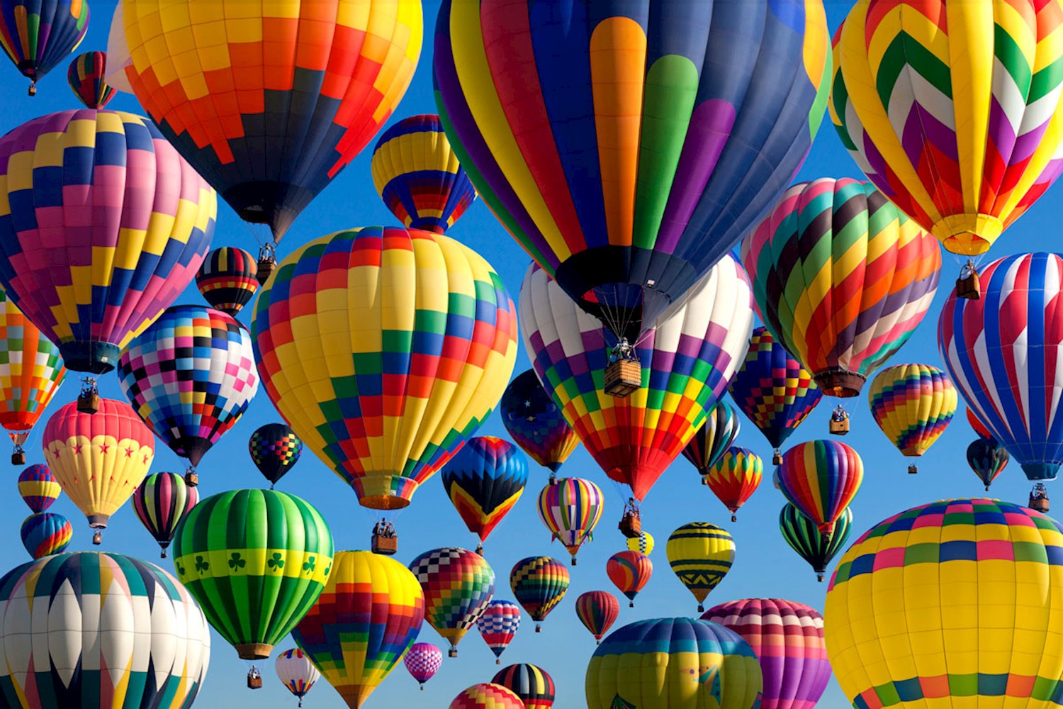 1 to 9 October: Balloon Fiesta, Albuquerque, USA