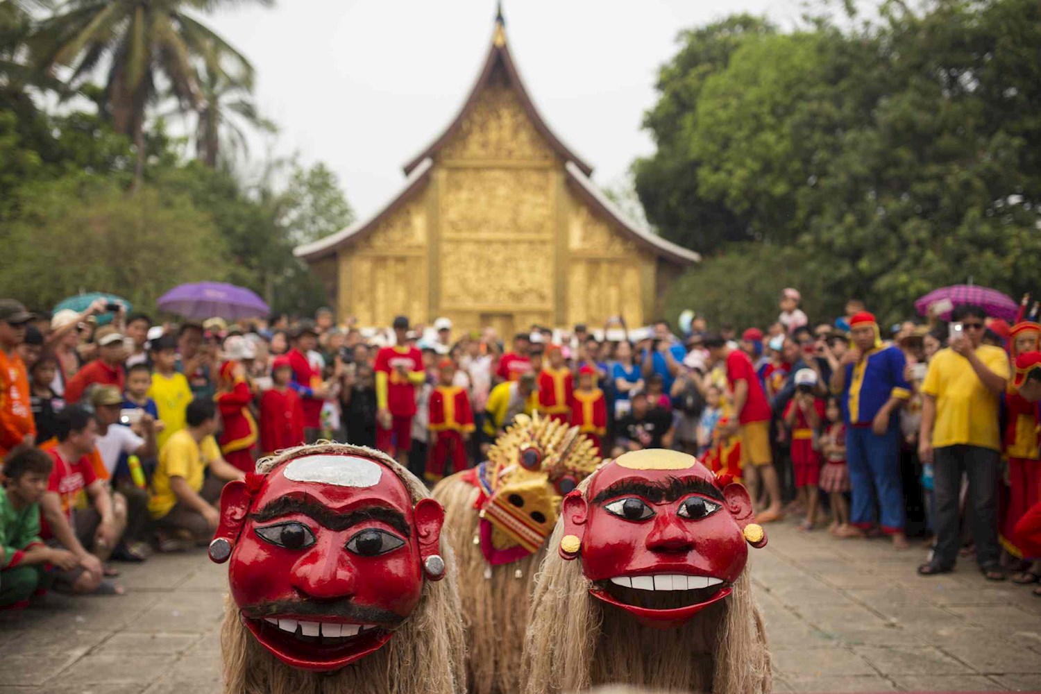 Lao New Year, Luang Prabang, Laos