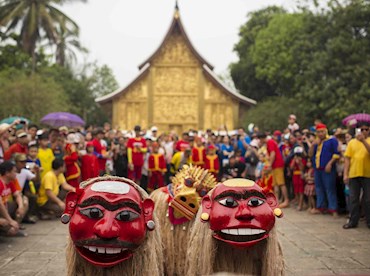 Lao New Year, Luang Prabang, Laos