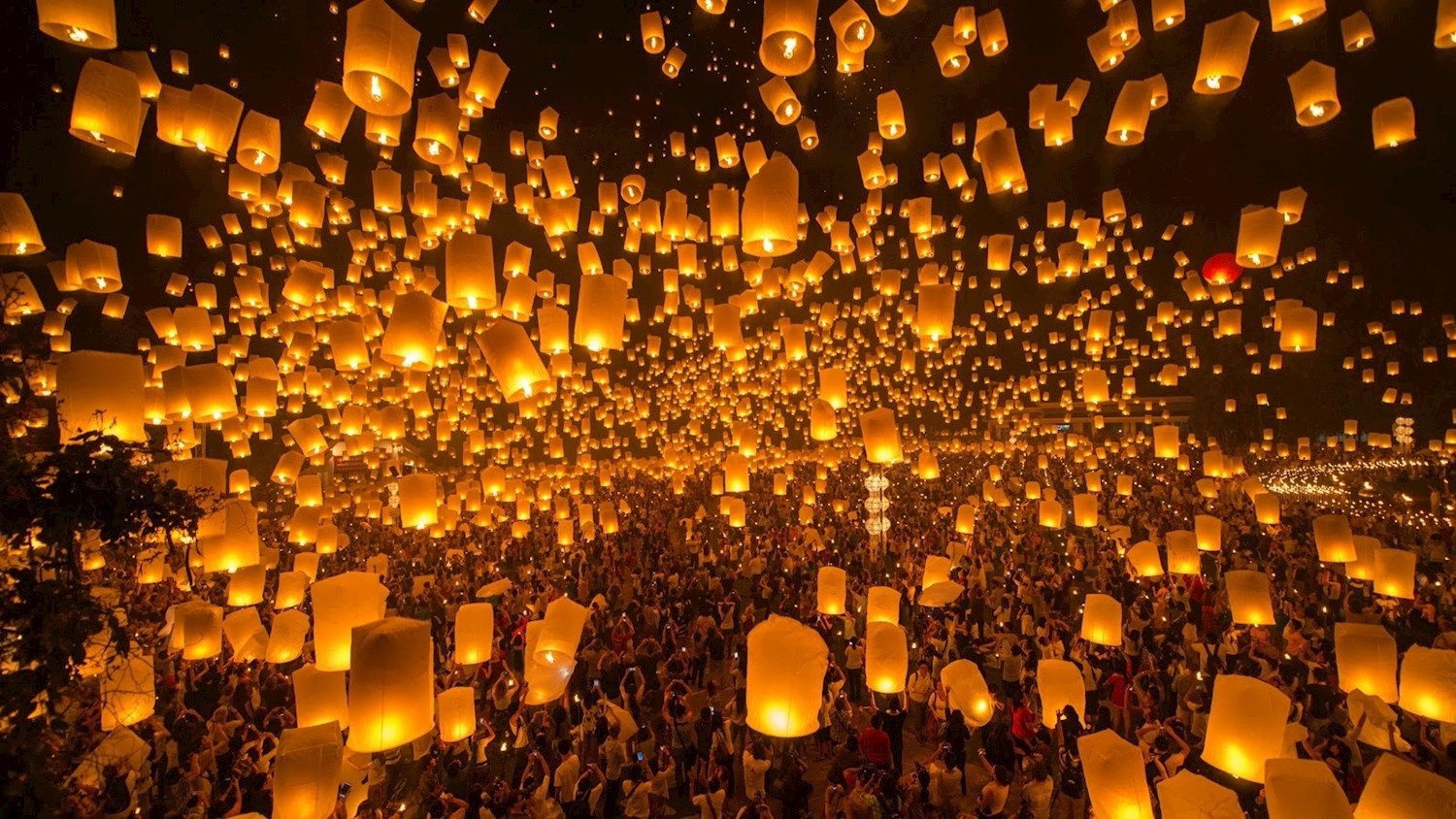 15 to 28 February: Taiwan Lantern Festival, Taiwan