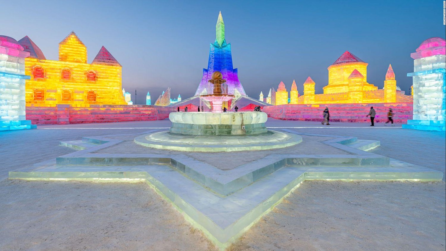 From 5 January: Harbin Ice & Snow  Festival, China