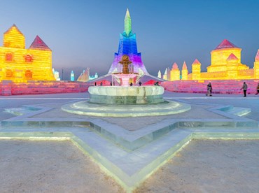 From 5 January: Harbin Ice & Snow  Festival, China