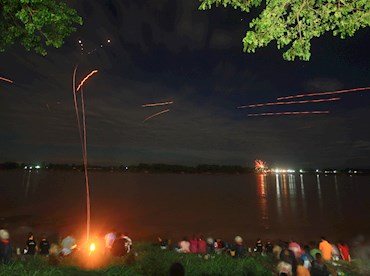 Naga Fireball Festival Thailand