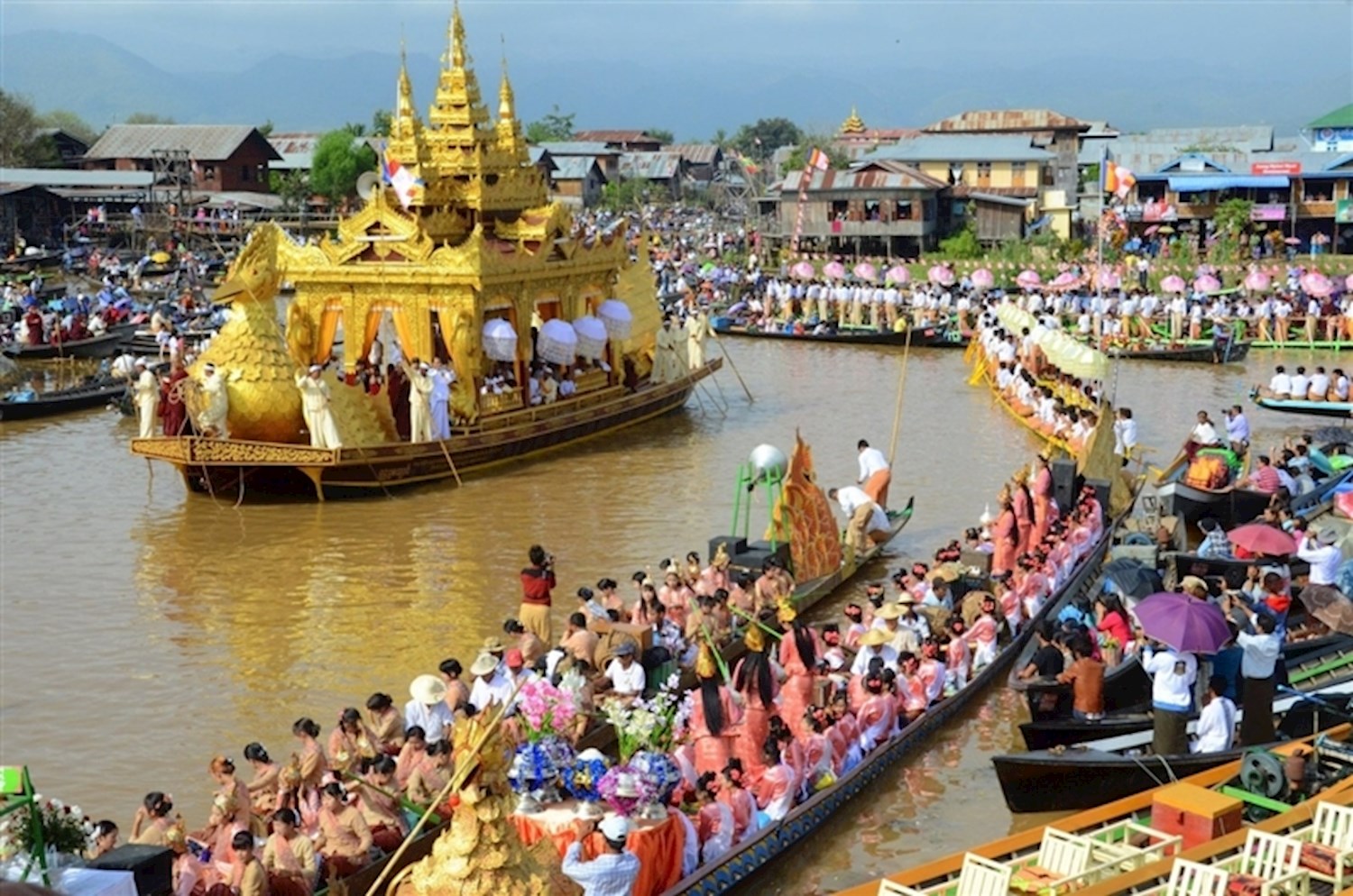 Inle Lake Pagoda Festival Myanmar