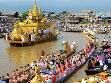 Inle Lake Pagoda Festival Myanmar