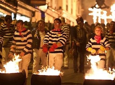 Lewes Bonfire England