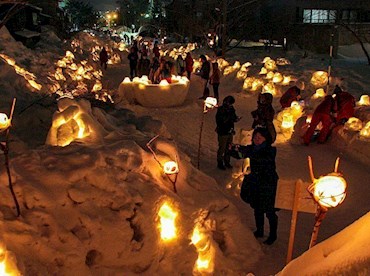 otaru ice festival japan