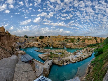 Shushtar Water Structures or Shushtar Historical Hydraulic System