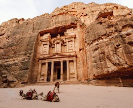 Explore the enigmatic lost city' of Petra