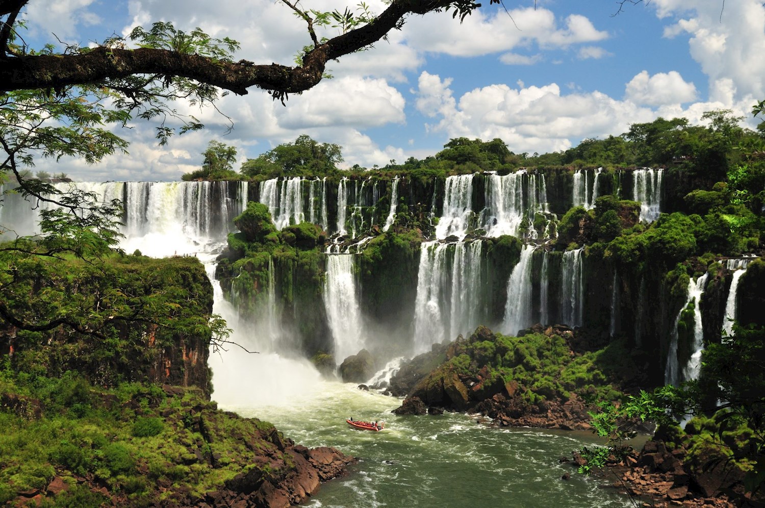 Marvel at the astounding power of Iguazú Falls