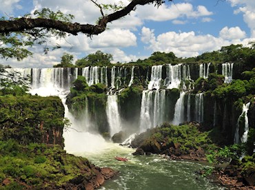 Marvel at the astounding power of Iguazú Falls