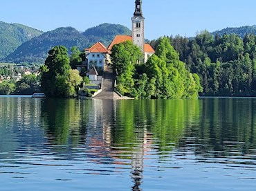 Emulate erstwhile pilgrims journeying to astonishingly lovely Lake Bled