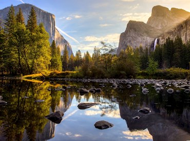 Get high on granite peaks in Yosemite National Park