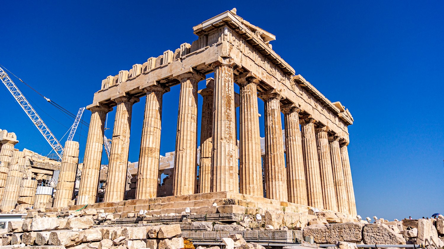 Behold the most iconic building in the Western world at the Acropolis