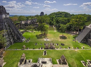 Walk through Maya history at the pyramids of Tikal