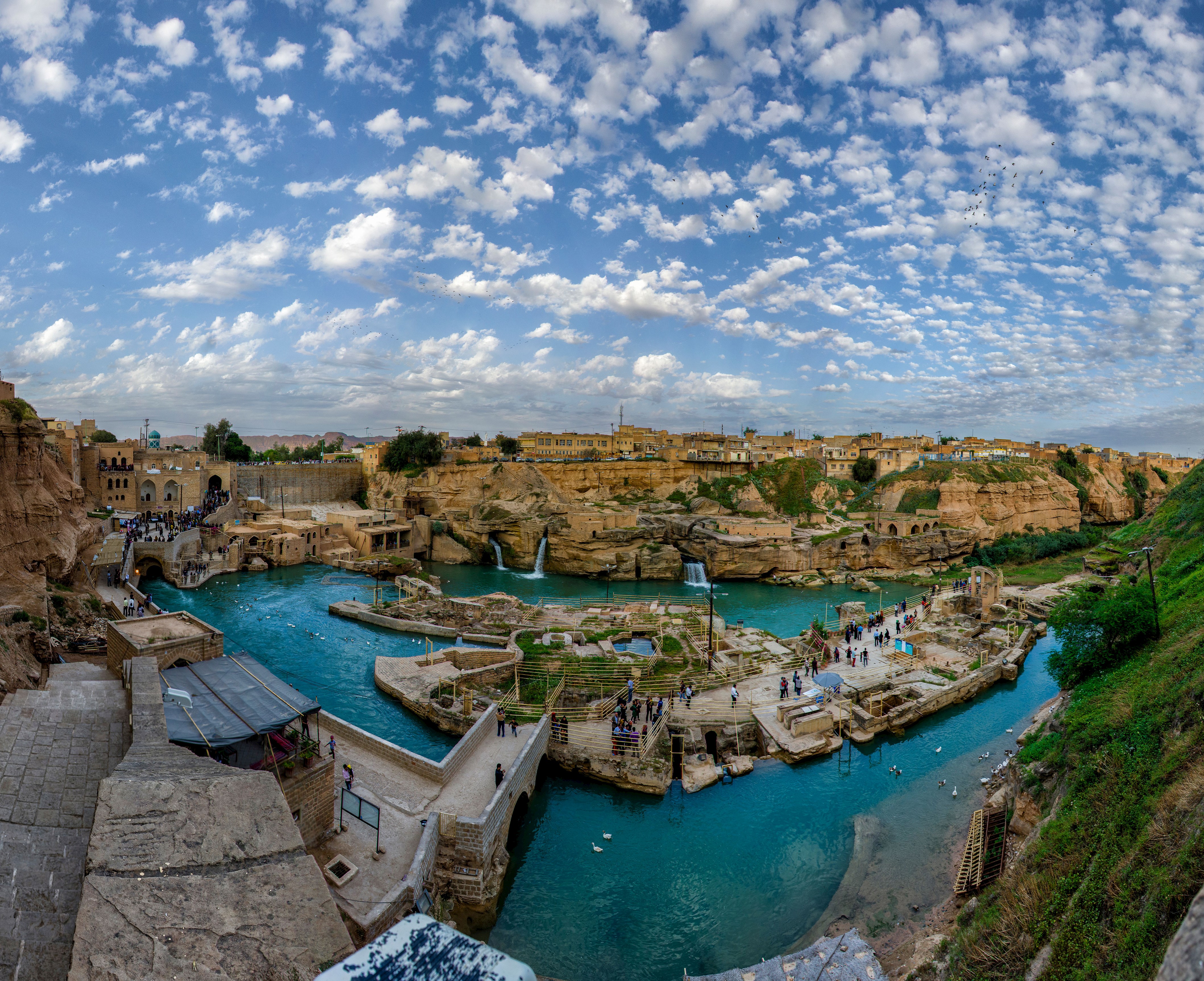 Shushtar Water Structures or Shushtar Historical Hydraulic System