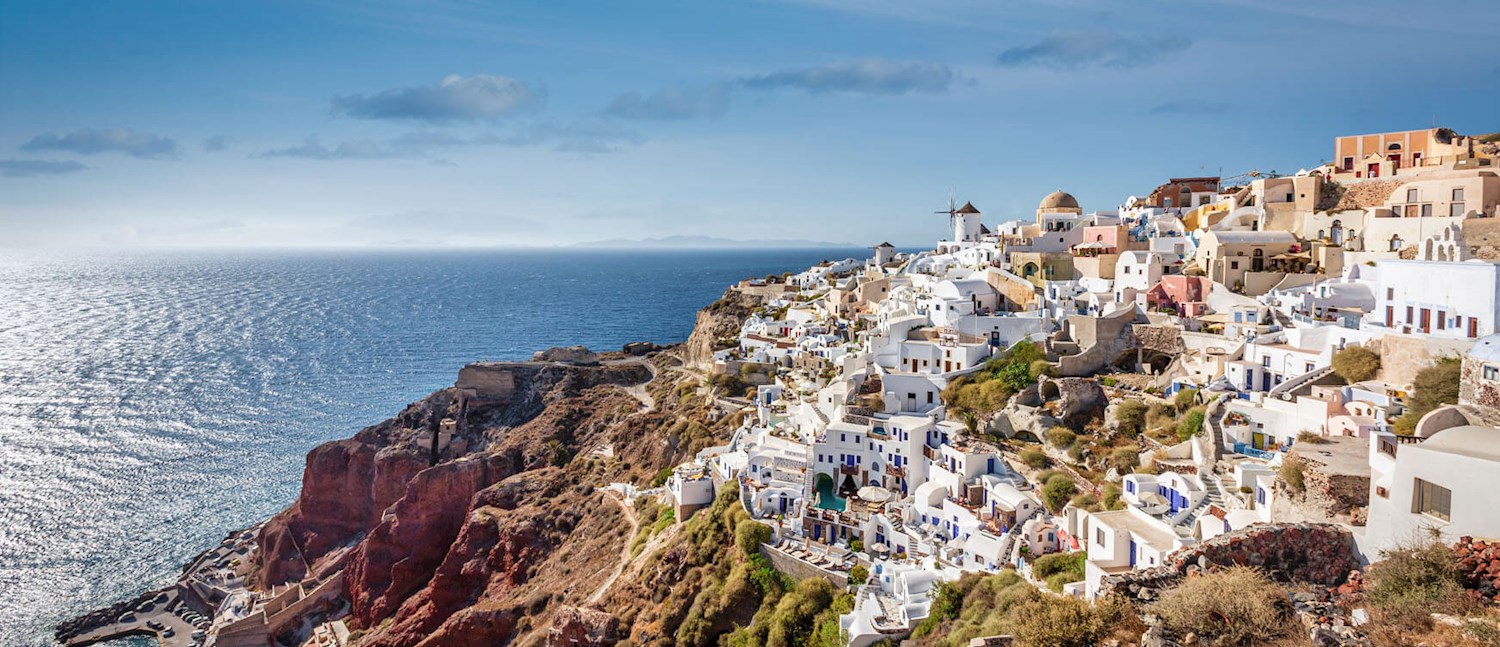 Sail azure seas and scale volcanic isles in the Cyclades