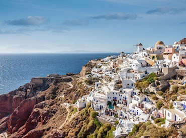 Sail azure seas and scale volcanic isles in the Cyclades