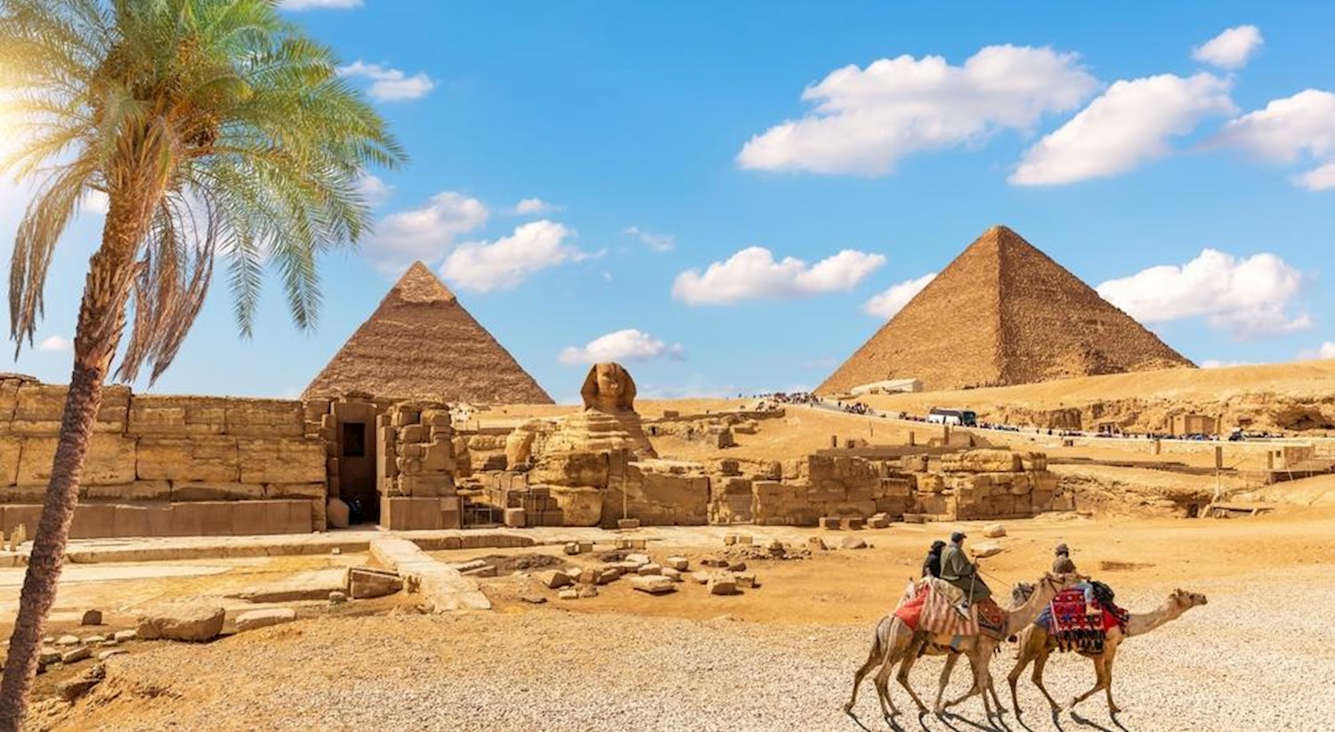 Access the last of the ancient wonders at the Pyramids of Giza