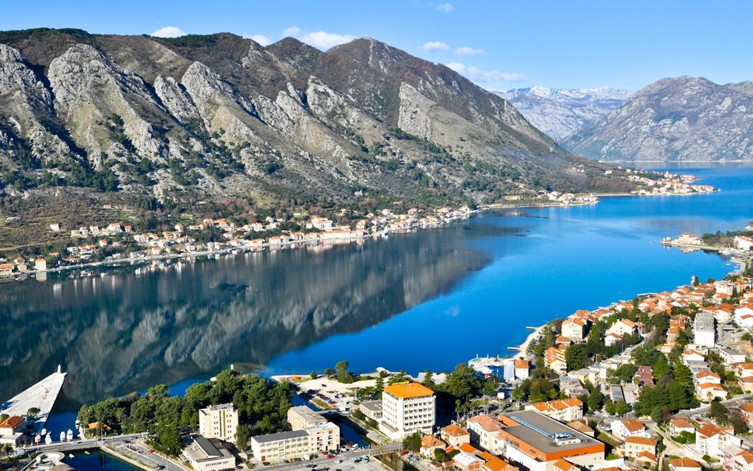 See the beauty meter climb in the Bay of Kotor