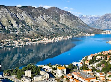 See the beauty meter climb in the Bay of Kotor