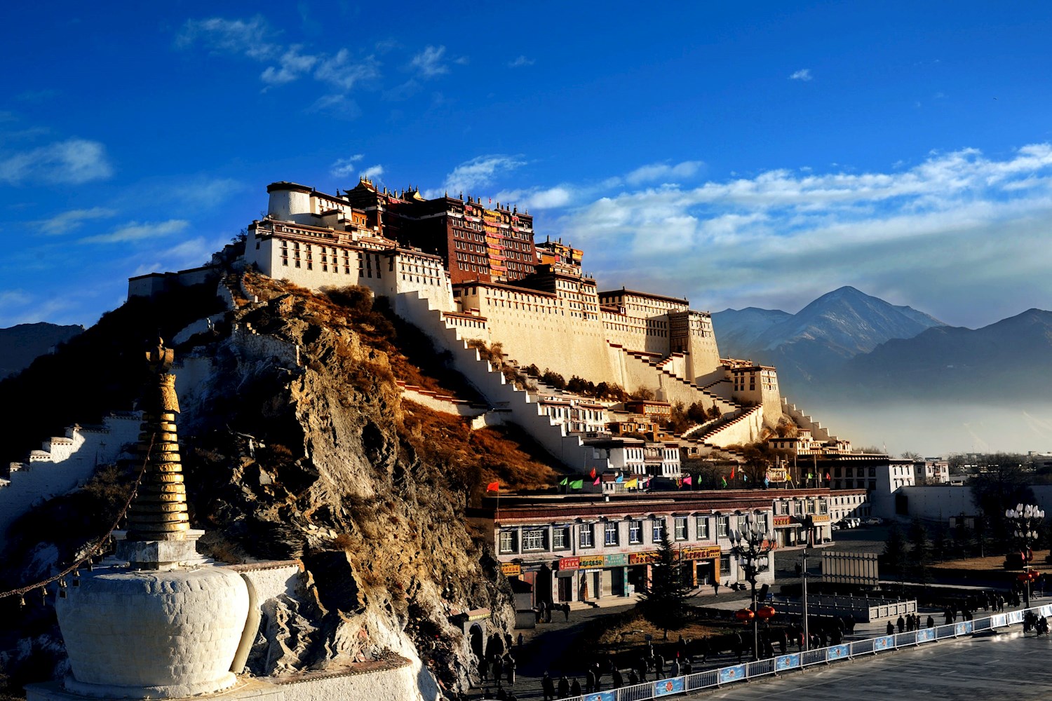 Climb to monastic  heights at Lhasa's  Potala Palace