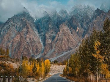 Take a scenic road  trip along dramatic Karakoram Highway