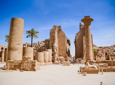 Walk tall among  the soaring stone  columns of Karnak