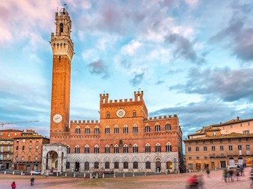 Whoop it up at the  races in Siena's Piazza del Campo