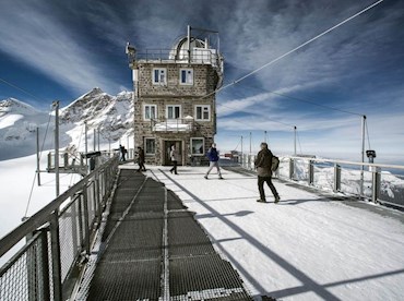 Climb aboard for glacier-capped Jungfraujoch