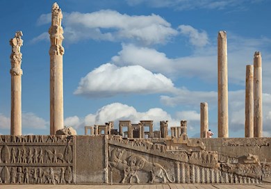 Trace the march of history through the friezes of Persia's Persepolis