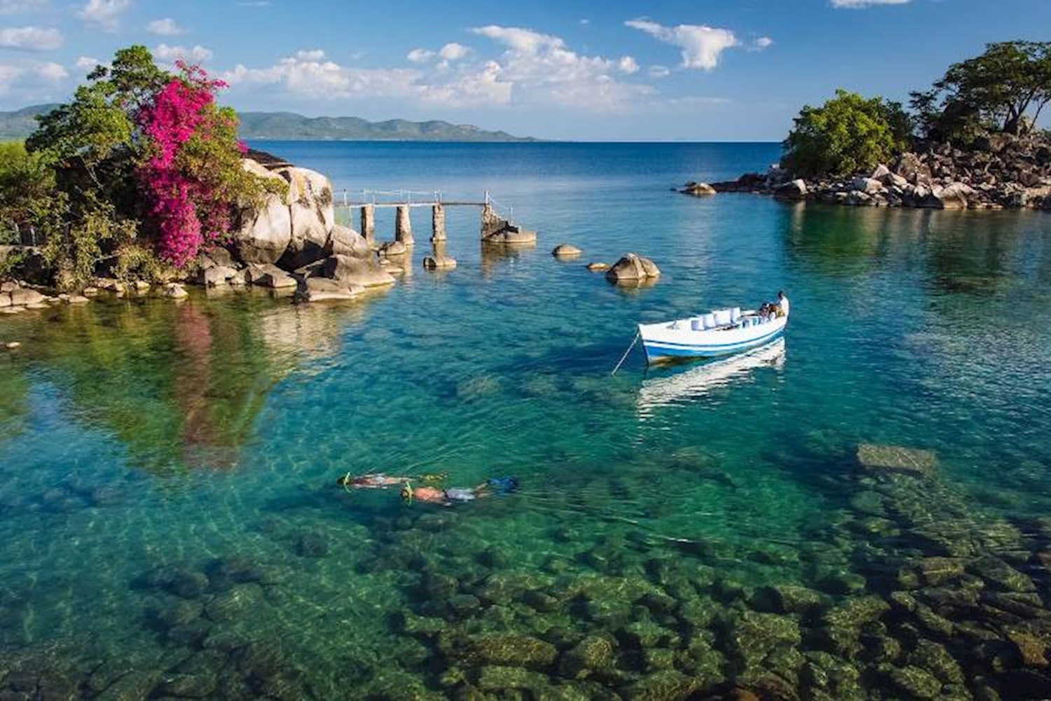 Splash about in the African sun on Lake Malawi