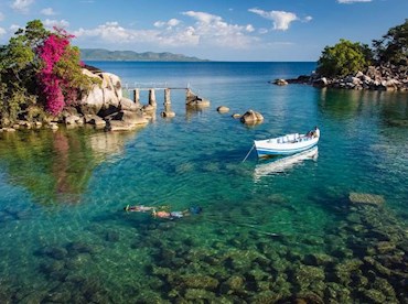 Splash about in the African sun on Lake Malawi