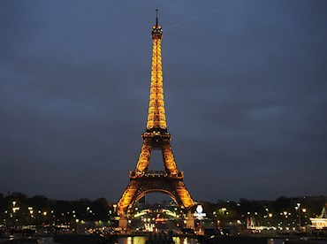 Get an intimate perspective of the Eiffel Tower