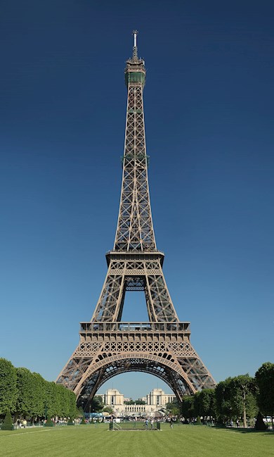 Get an intimate perspective of the Eiffel Tower