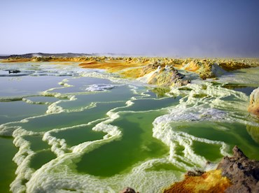 Get high on the otherworldly Danakil Depression