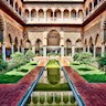 Stroll chameleonic chambers in Seville's Real Alcázar