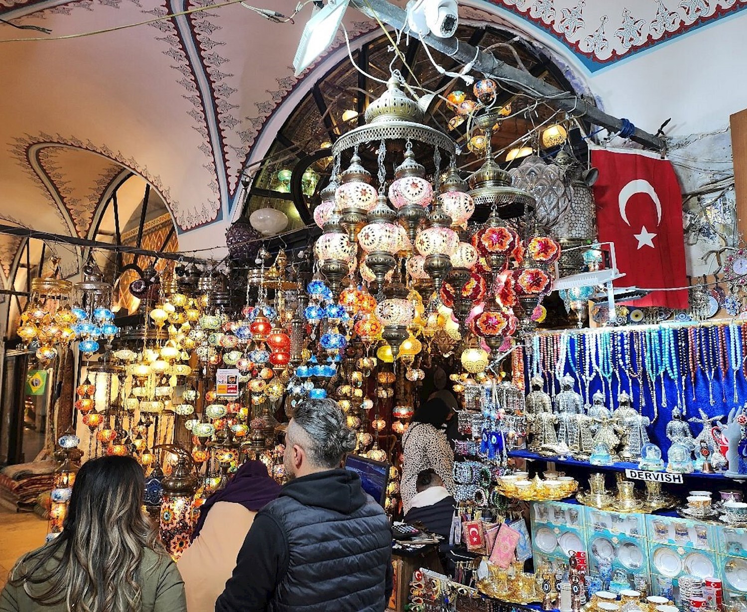 Shop in a 15th century mall in the Grand Bazaar