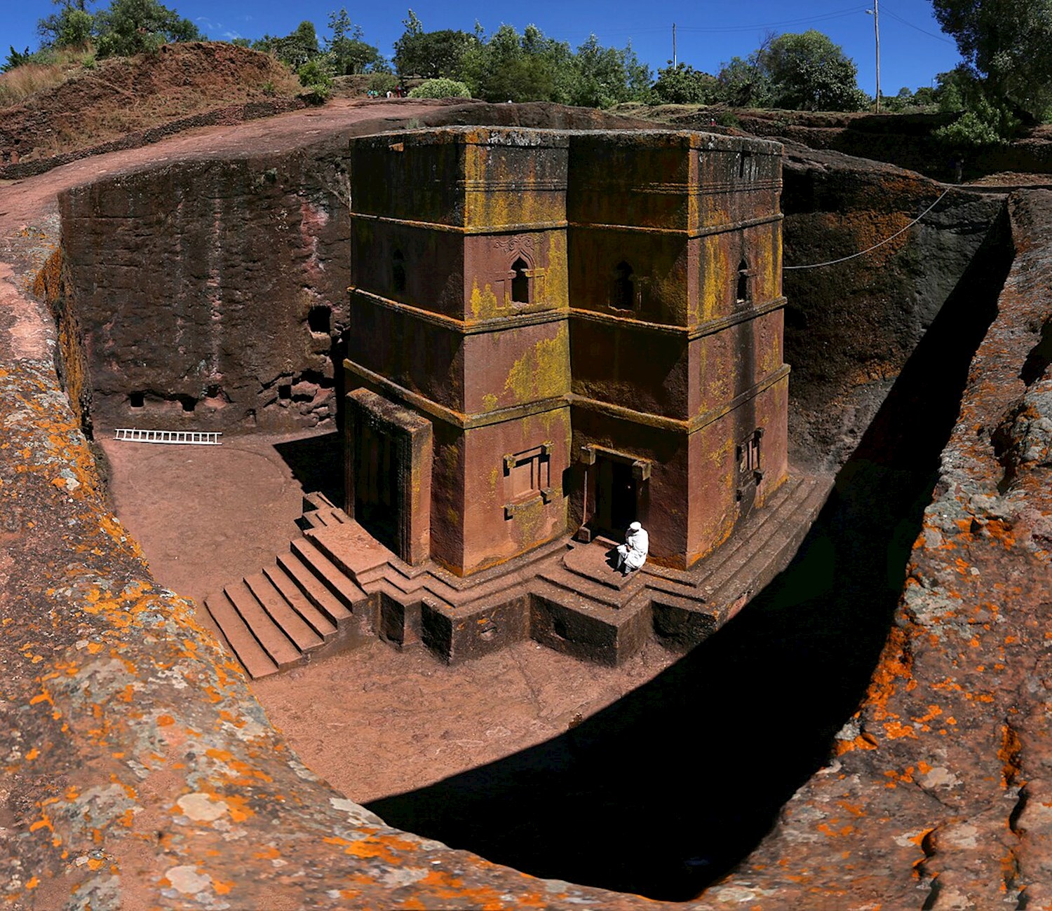 Descend into Lalibela's subterranean world frozen in stone