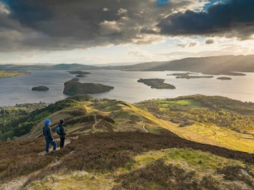 Roam bonnie banks and deep waters at Loch Lomond