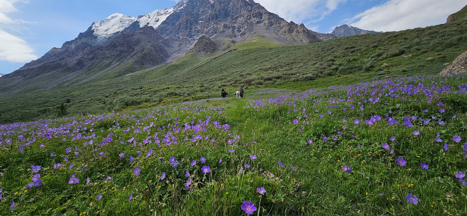 Hike up Central Asia's highest peaks in the Tian Shan