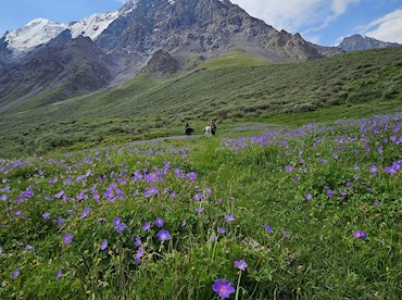 Hike up Central Asia's highest peaks in the Tian Shan