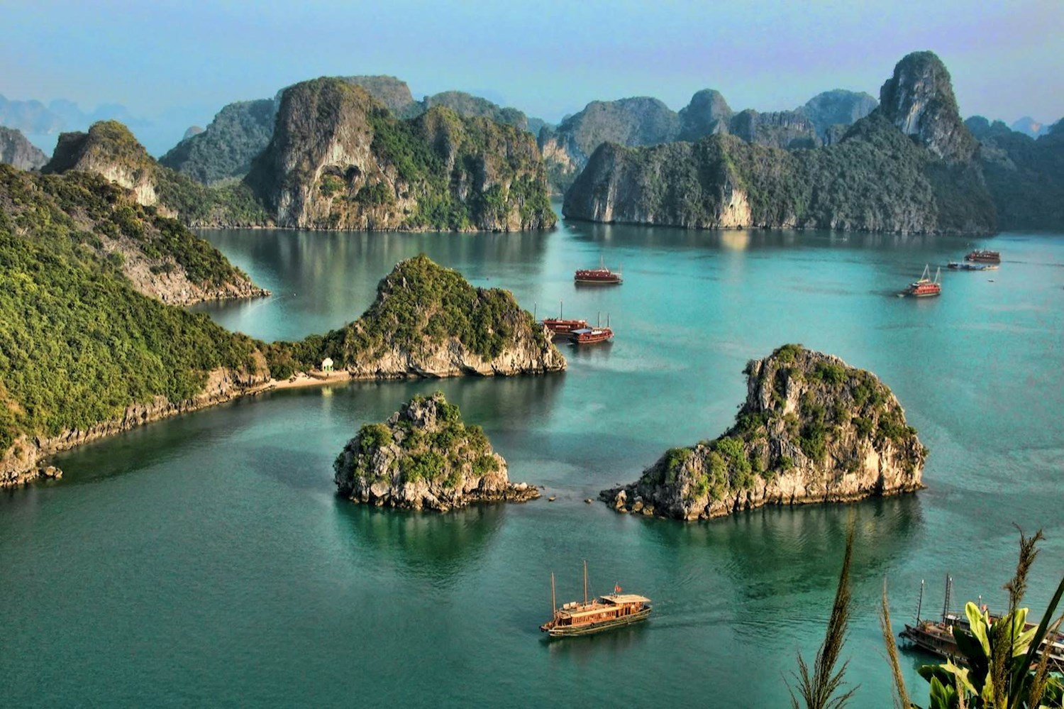 Cruise the island-studded spectacle of Halong Bay