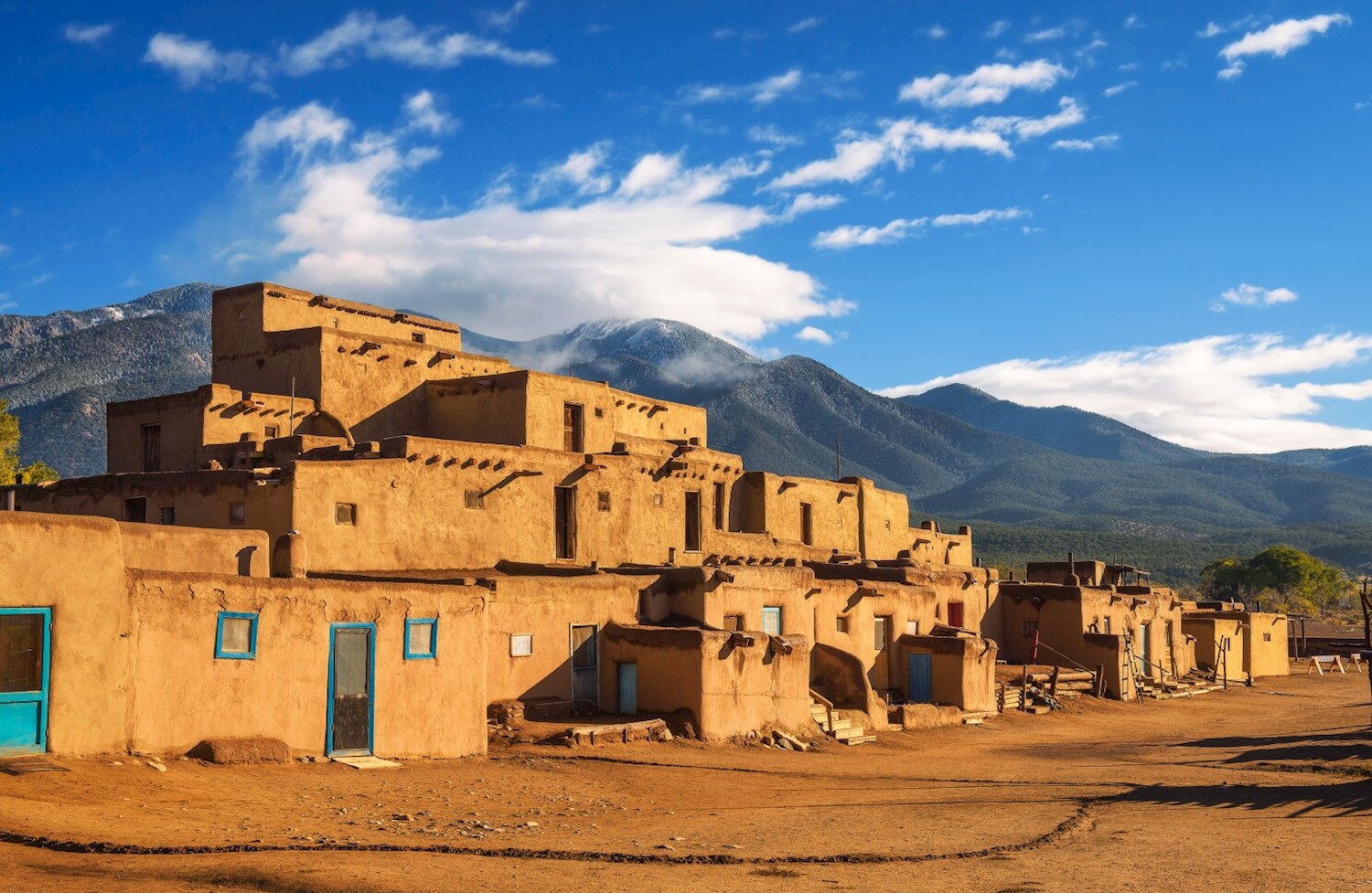 Be awestruck by age-old architecture at Taos Pueblo