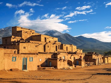 Be awestruck by age-old architecture at Taos Pueblo