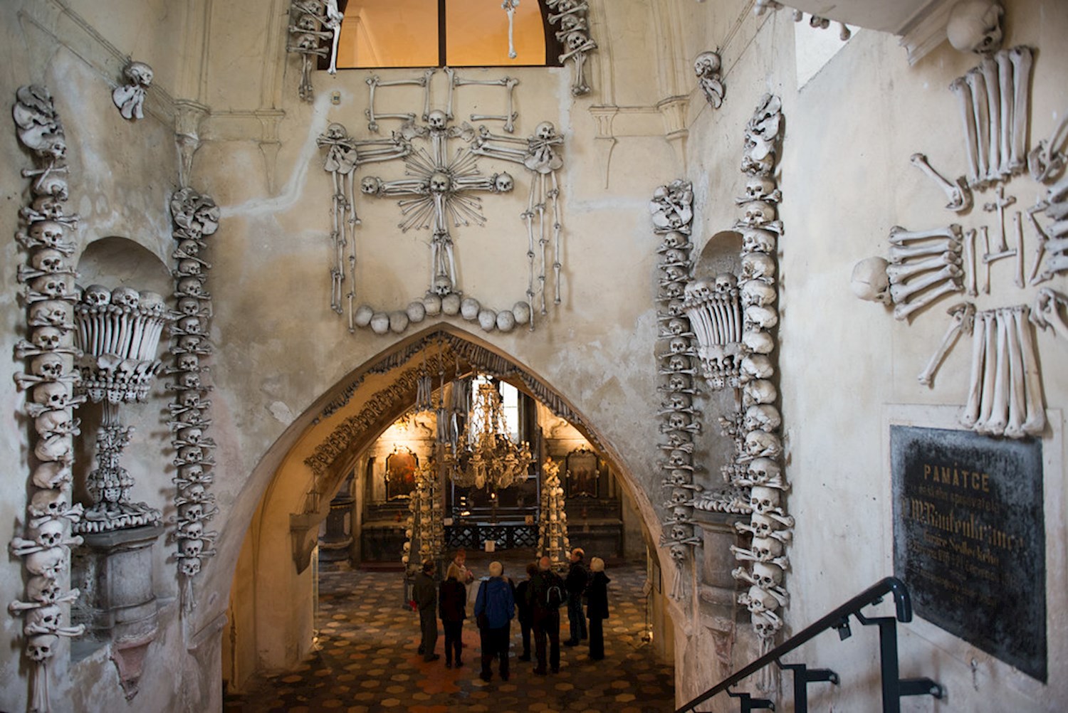 Gawk at the grisly monastic art of Sedlec Ossuary