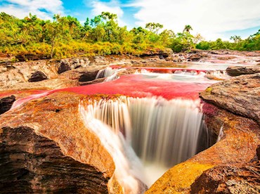 Ride the rainbow at Caño Cristales