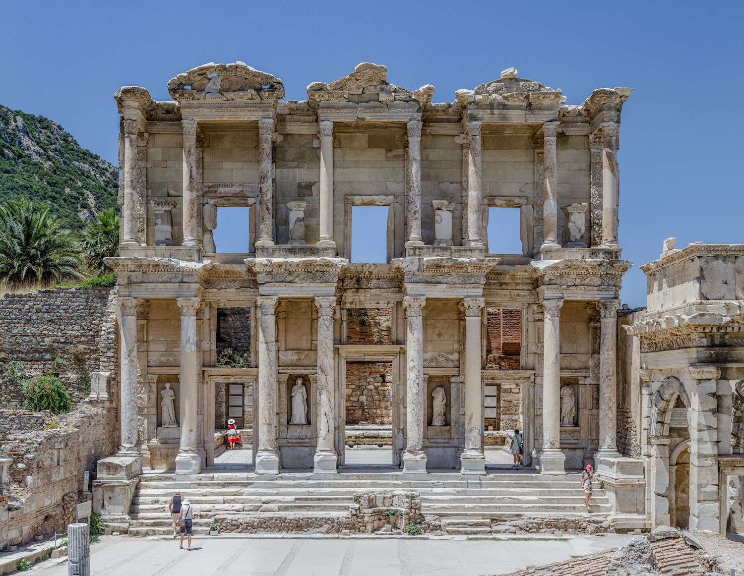 Stroll through the Greco Roman city of Ephesus