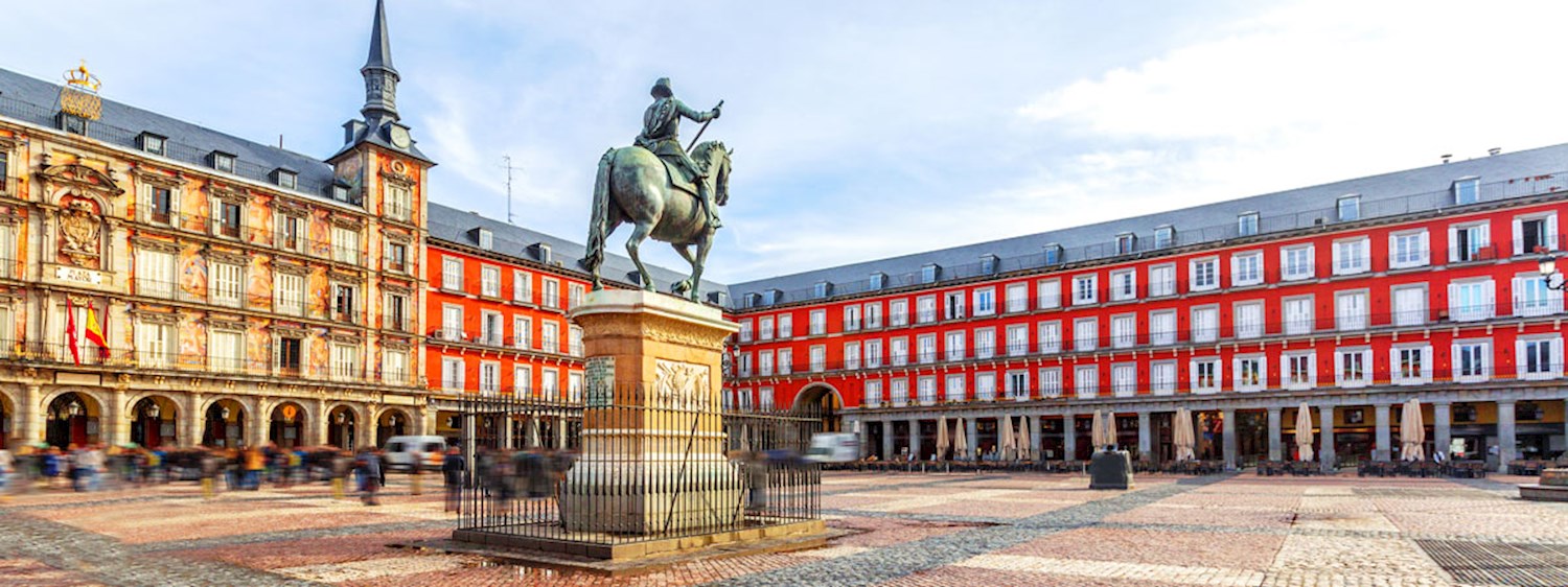 Ponder local life in Salamanca's Plaza Mayor